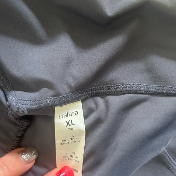 NWOT HALARA Gray Leggings Sz XL - Picture 5 of 6